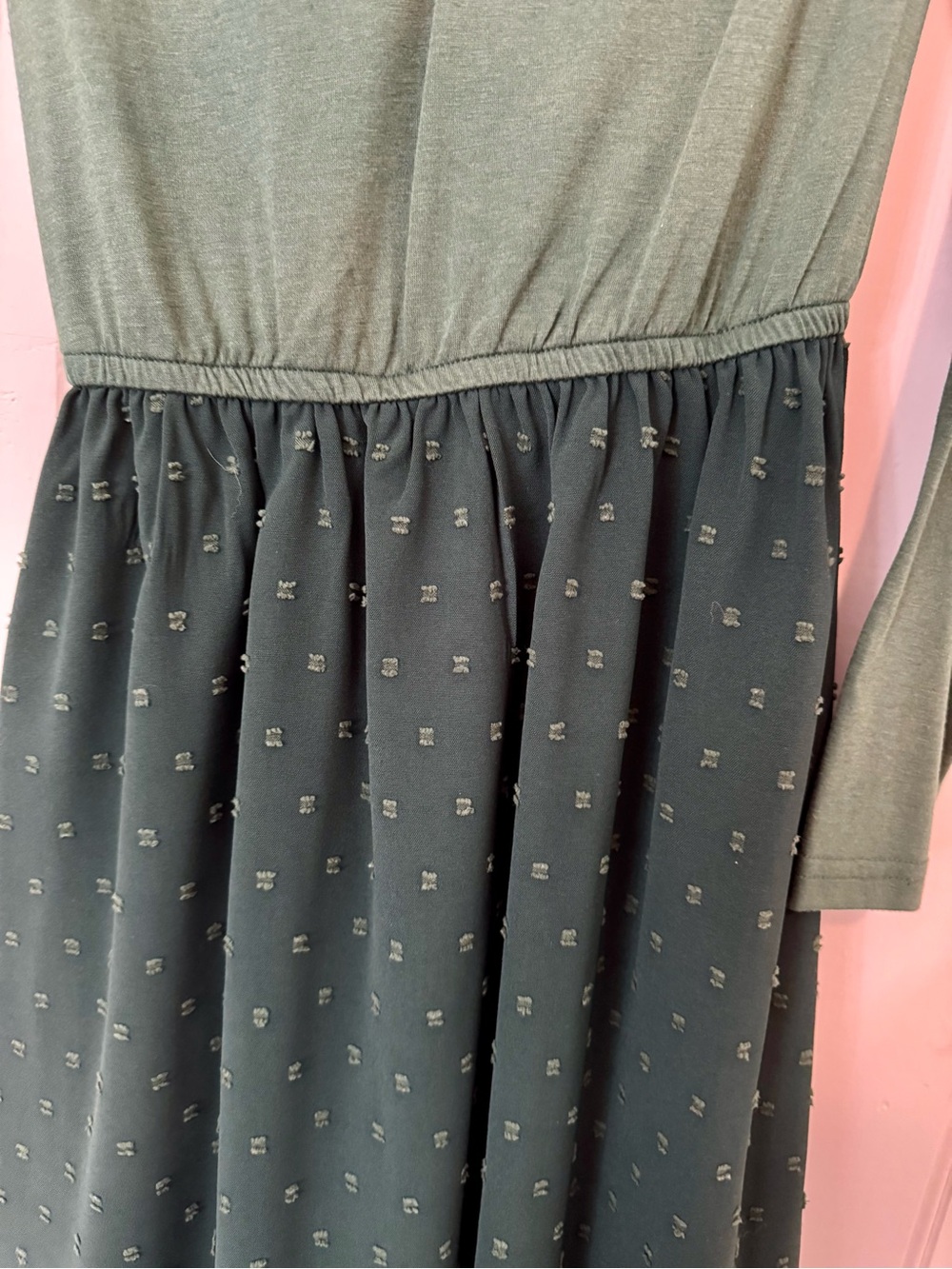 Emerald Green Matching Family Dress Set - Picture 5 of 15